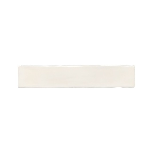 DanburyBone Beige 5x25cm Rectangular Gloss Ceramic Wall Tile