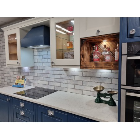 Cathedral Sedate White 7.5x30cm Rectangular Gloss Ceramic Wall Tile