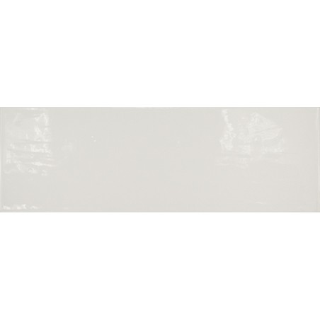 Equipe Country Blanco White 6.5x20cm Rectangular Gloss Ceramic Wall Tile