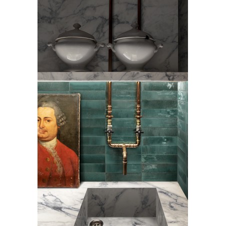 Mimosa Turquoise 6x24 Rectangular Gloss Porcelain Wall & Floor Tile