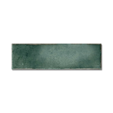 Camden Jade Green 6.9x24cm Rectangular Gloss Ceramic Wall Tile