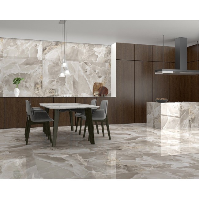 Trophy Onyx Marble Topaz 60x120 Rectangular Polished Wall & Floor Tile