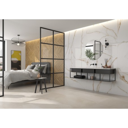 Palace Gold Natural 30x60cm Rectangular, Matt Porcelain Wall & Floor Tile