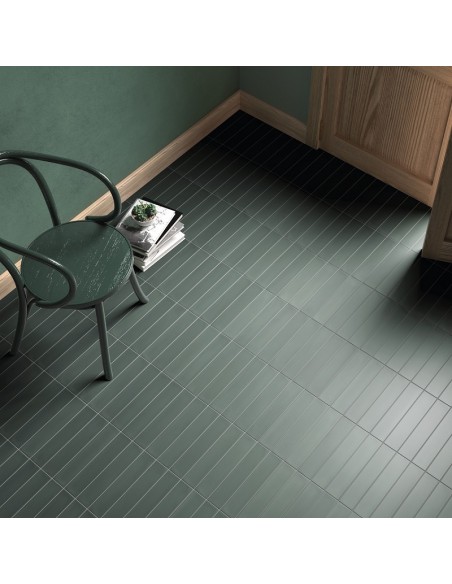 Deserti Pine Green 6x30 Rectangular Matt Porcelain Wall & Floor Tile