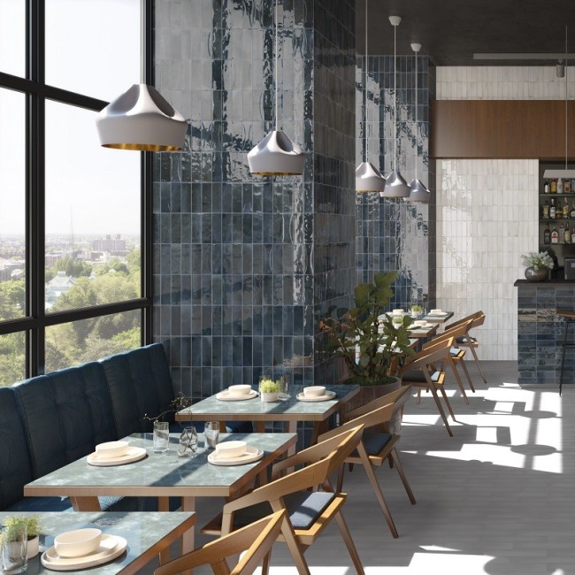 Hanoi Blue Night 5.1x16.1 Rectangular...