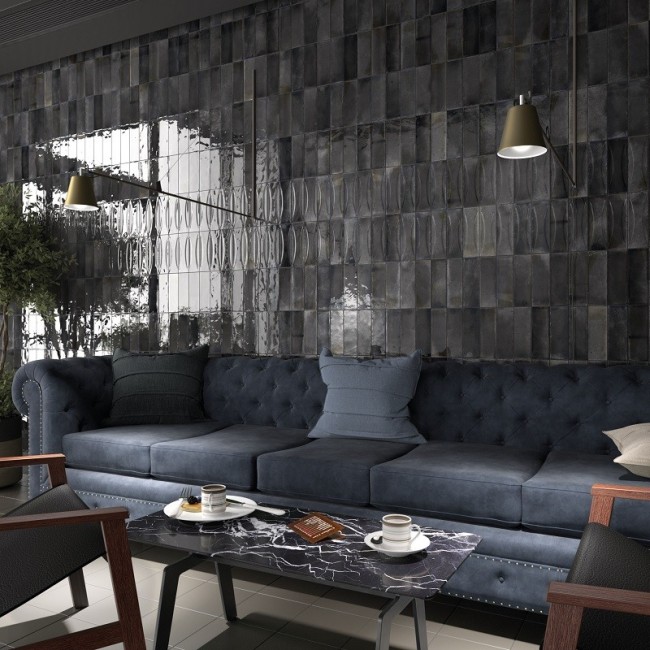 Hanoi Blue Night 5.1x16.1 Rectangular...