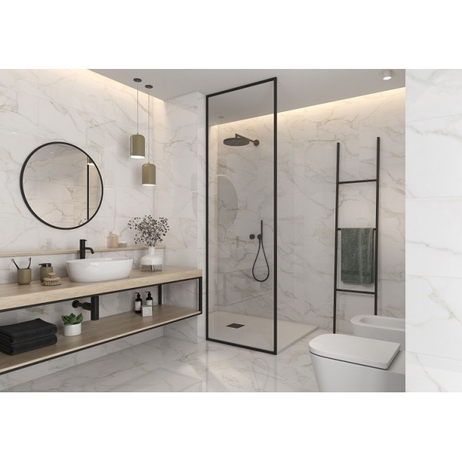 Marmo Gold 30x60cm Rectified Satin Porcelain Wall & Floor Tile