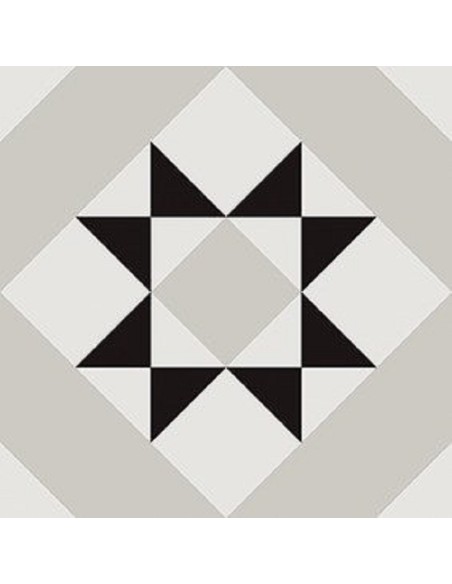 Design Grey 20 Square Matt Anti Slip Patterned Wall & Floor Tile