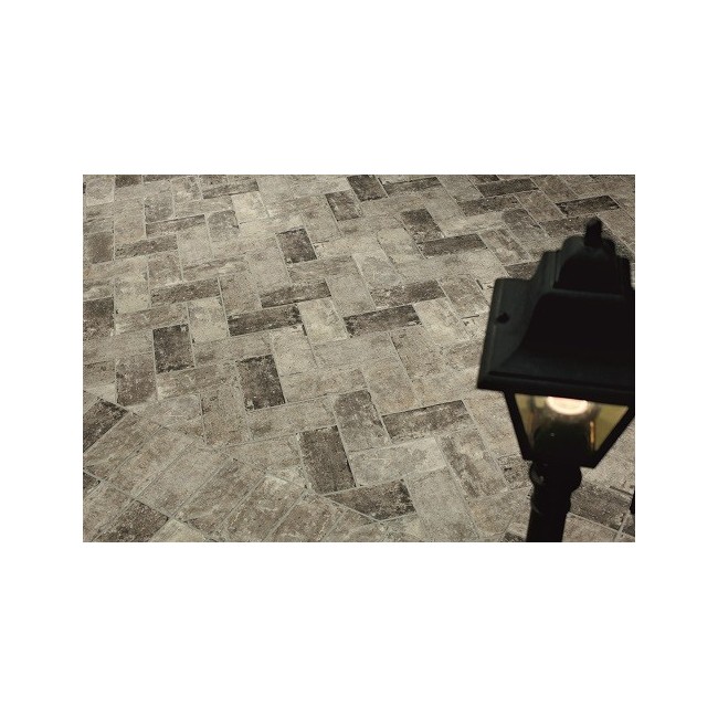 New York Wall Street Grey Brick...