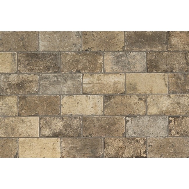 New York Broadway Grey/Beige Brick...