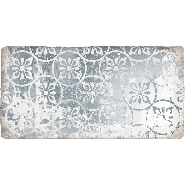 Antique Blue Milo Mix 7.5x15cm Rectangular Gloss Ceramic Wall Tile