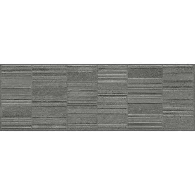 Pietra Grey 30x90cm Matt Rectangular Ceramic FEATURE Wall Tile
