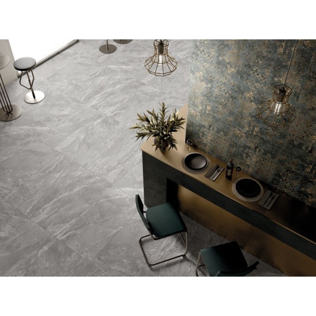 Lunar Grey 30x60 Rectangular Matt Porcelain Wall & Floor Tile