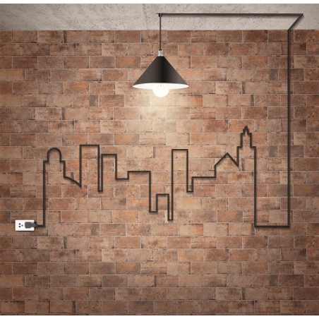 Old Chicago Beige Brick Effect 10x20cm Rectangular Matt Porcelain Wall & Floor Tile