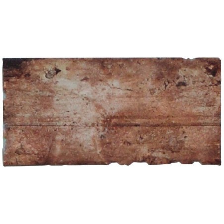 Old Chicago Beige Brick Effect 10x20cm Rectangular Matt Porcelain Wall & Floor Tile