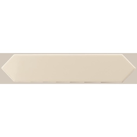 Dart Gardenia Cream 5x25 Gloss Ceramic Wall Tile