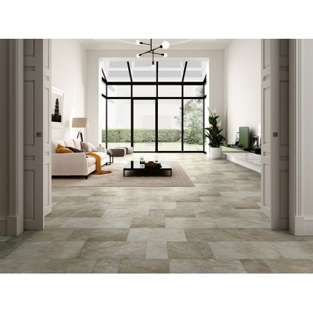 Molo Audace Di Scotta Beige/Grey Modular Mulit Format Porcelain Floor Tiles