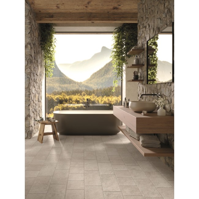 Chateaux Grey Multi-Format Porcelain Floor Tile