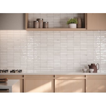 Alba White 15x30cm Gloss...
