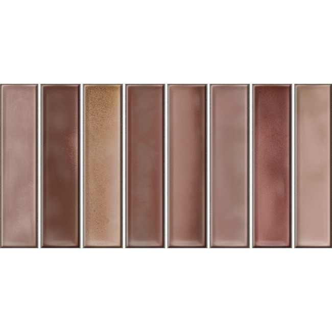 Alba Coral Pink 15x30cm Gloss...