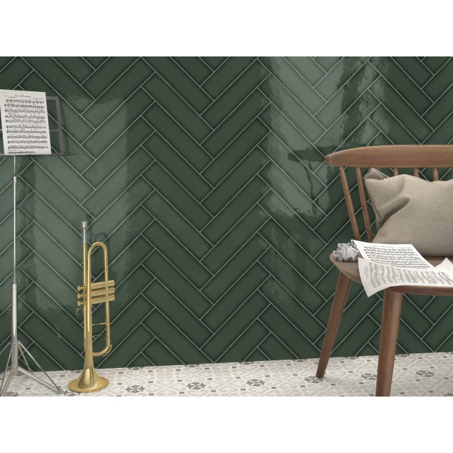 Borrello Green 7.5x30 Rectangular...