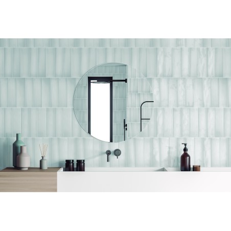Borrello White 7.5x30 Rectangular Gloss Ceramic Wall Tile