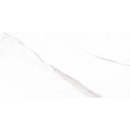 Statuario White Natural 30x60cm Rectangular Matt Porcelain Wall & Floor Tile