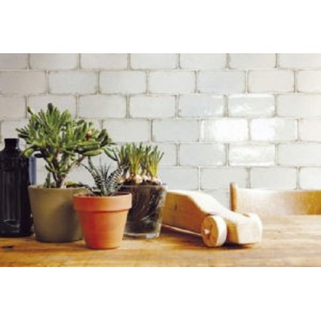 Antique Lyndhurst White 7.5x15cm Rectangular Gloss Ceramic Wall Tile