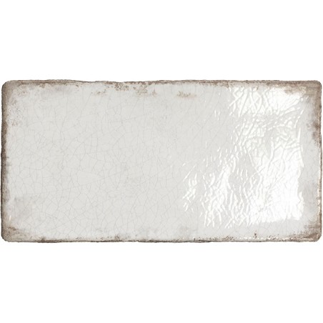 Antique Lyndhurst White 7.5x15cm Rectangular Gloss Ceramic Wall Tile
