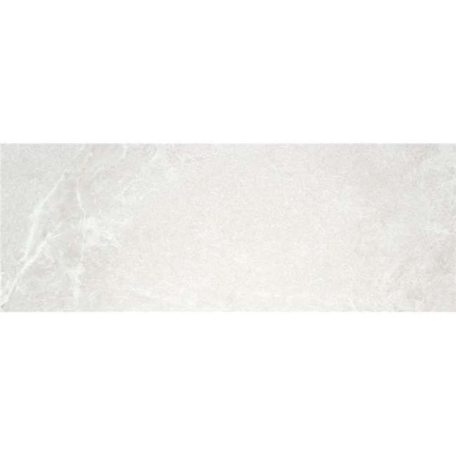 Boden White 33.3x90cm Rectangular Gloss Ceramic Wall Tile