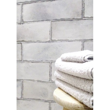 Cathedral Sedate White 7.5x30cm Rectangular Gloss Ceramic Wall Tile