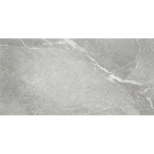 Boden Grey 60x120cm Rectangular Matt Porcelain Wall & Floor Tile (Anti-Slip)